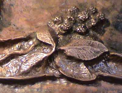 copper repoussé